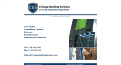 Desktop Screenshot of chicagobuildingservices.com